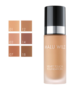 Malu Wilz Velvet Touch Foundation Delicious Toffee Beige No.12 30ml